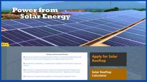 solar rooftop scheme