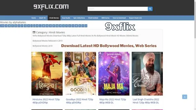 9xflix 2022 – Download Latest HD Bollywood Movies, Web Series, Telugu,  Tamil Movies 1080P - PM Sarkari Yojana