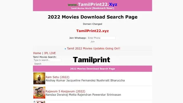 Tamilprint 2022